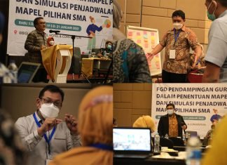 Focus Group Discussion (FGD) Pendampingan Guru BK dalam Penentuan Mapel Pilihan dan Simulasi Penjadwalan Mapel Pilihan SMA