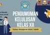 Surat Keterangan Lulus Peserta Didik Kelas XII TP. 2022/2023