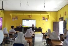 Sosialisasi PMB STIPER Amuntai di SMAN 1 AU