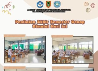 PENILAIAN AKHIR SEMESTER GENAP DIMULAI HARI INI