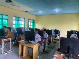 SMAN 1 Amuntai Utara Melaksanakan Gladi Bersih Tes Kemampuan Akademik (TKA) Tahun 2025