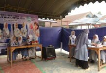 Nor Azmia Fitri dan Elisa Dwi Vani Terpilih sebagai Ketua dan Wakil Ketua OSIS SMAN 1 Amuntai Utara Periode 2026–2027