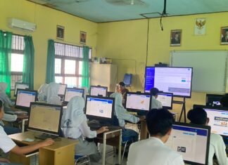 SMAN 1 Amuntai Utara Laksanakan Tes Kemampuan Akademik (TKA) 2026 Selama Empat Hari